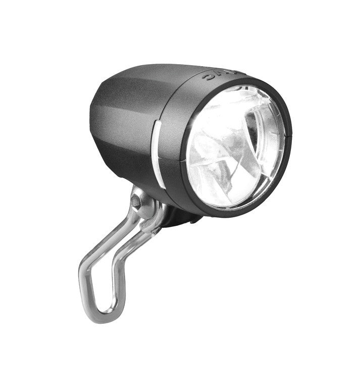 Busch & Müller LED-Scheinw. b&m IQ Myc N plus 50 Lux schwarz mit Standlicht