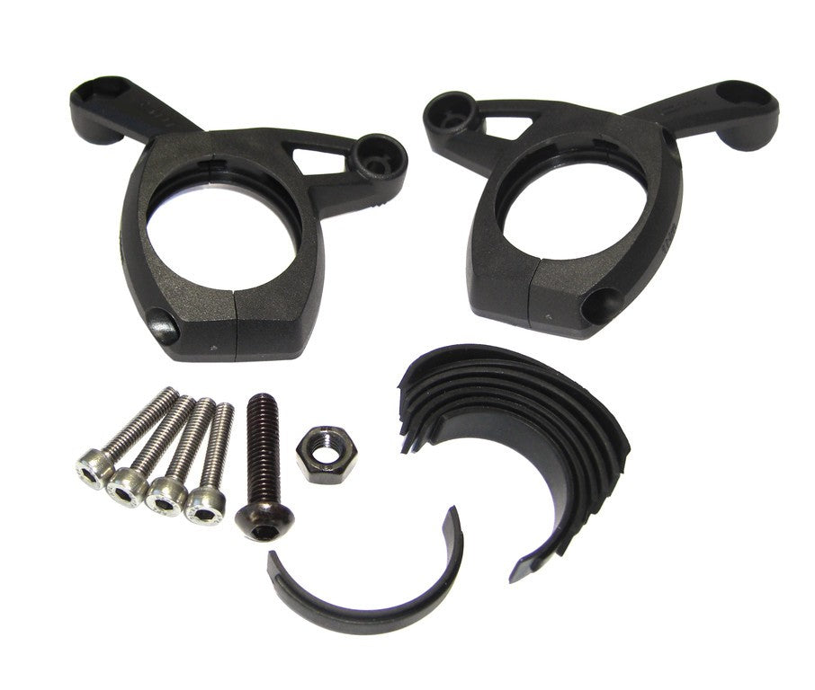 Busch & Müller Dynamo-Scheinwerfer Lenkerhalter b&m schwarz passend auch für Shimano Display