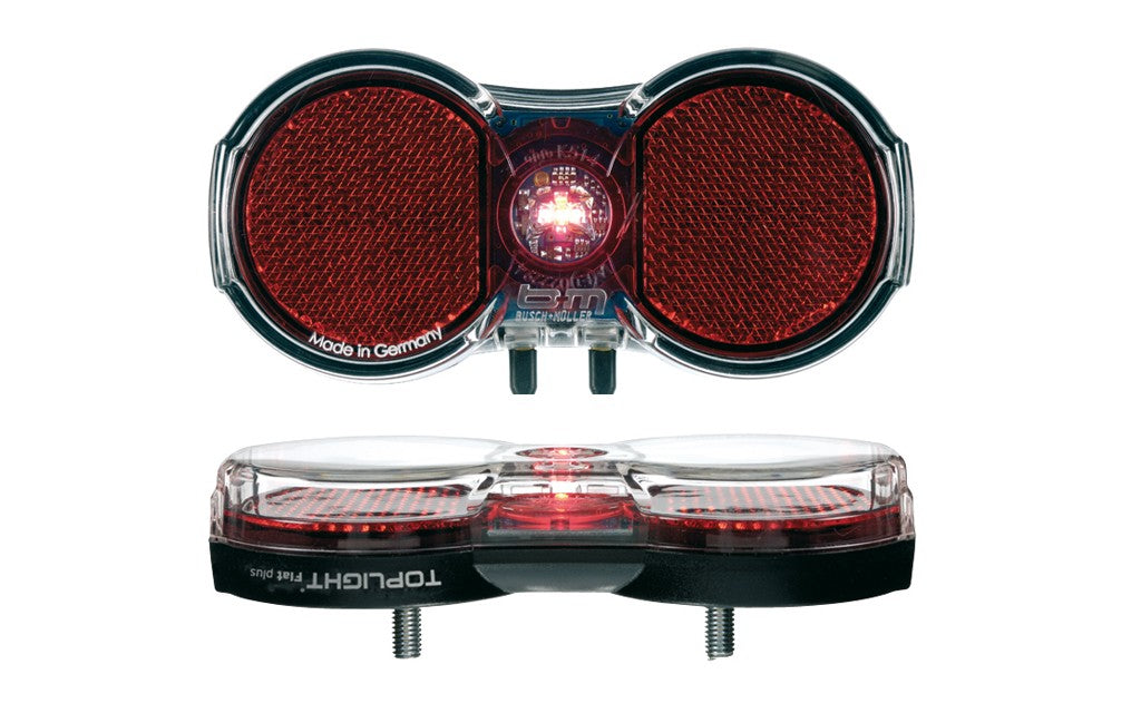 Busch & Müller Rücklicht b&m Toplight Flat plus mit Standlicht 50/80mm