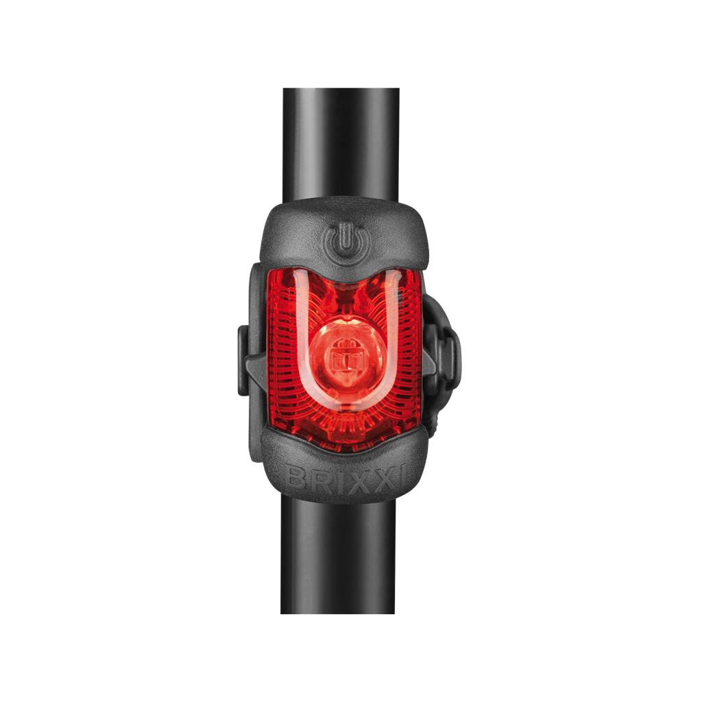 Busch & Müller LED-Akku-Rücklicht b&m Brixxi mit Sensor-Bremslicht