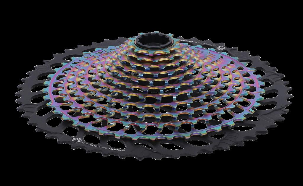 Sram Zahnkr-KassetteSramXG-1299EagleXD rainbw 12-f.10,12,14,16,18,21,24,28,32,36,42,52