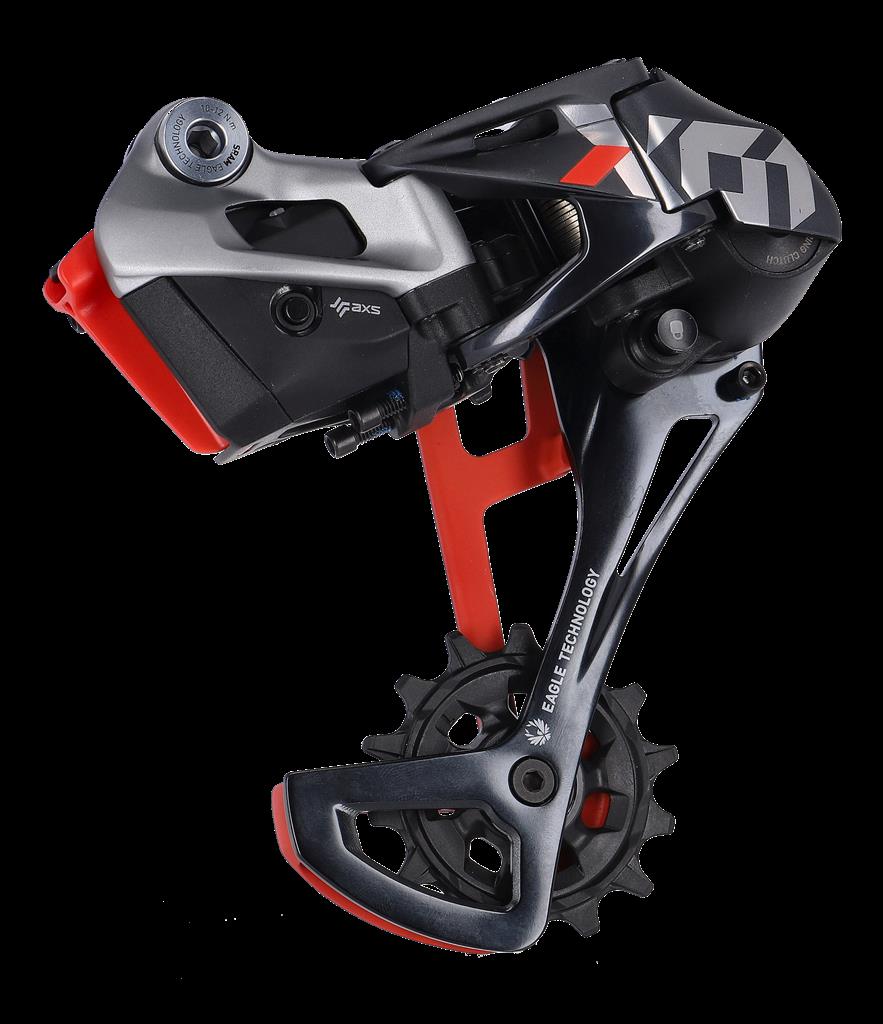 Sram Schaltwerk Sram X01 Eagle AXS 12-Gang,rot,ohne Akku,stahl/alu,max.52Z