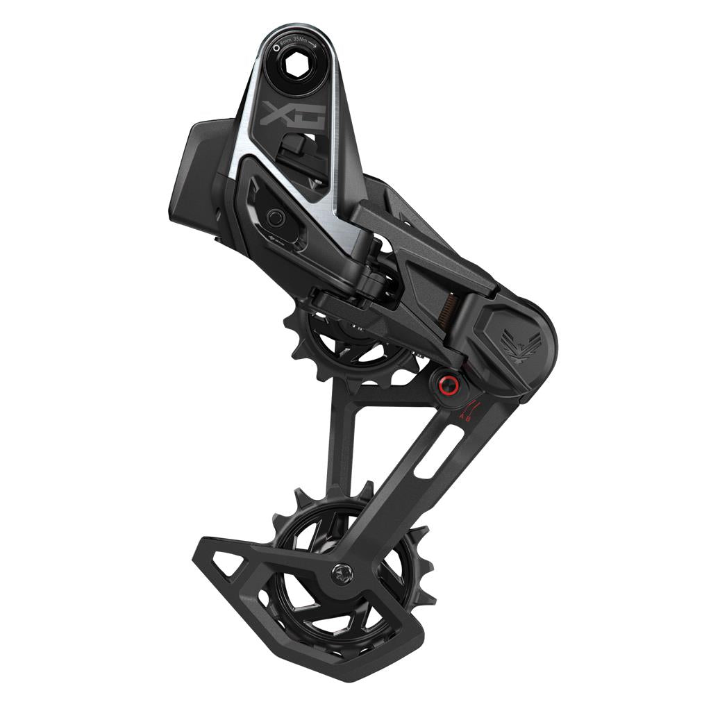 Sram Schaltwerk Sram X0 T-Type Eagle AXS 12-fach, max.52Z., schwarz, aluminium