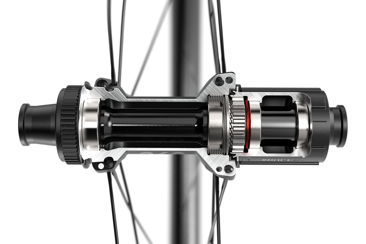 DT Swiss HR CRC1400 Spline DB 35 28"/22m Carbon, CL, 142/12 mm TA, Shim RD. 11SP