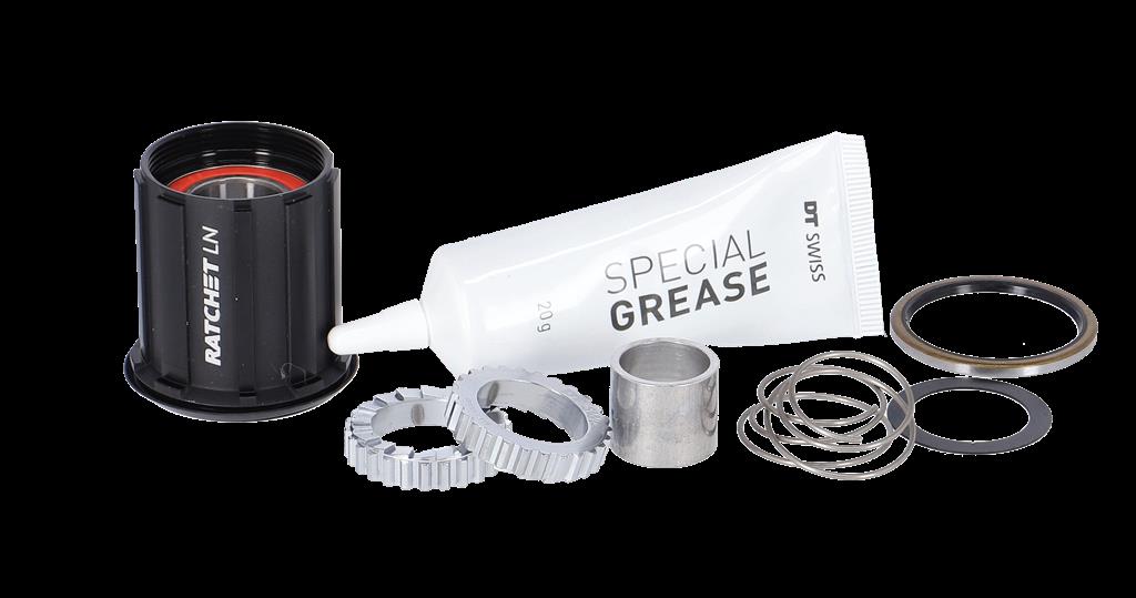 DT Swiss Umrüstkit HR-Nabe Alu, 3 Pawl in Ratchet LN, Shimano
