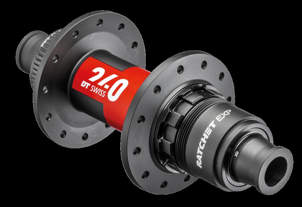 DT Swiss HR-Nabe 240 EXP Road Disc Brake 142mm/12mm TA, 24 Loch, CL, Sram XDR RD.