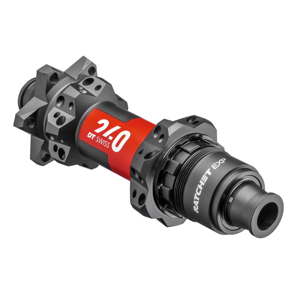 DT Swiss HR-Nabe 240EXP MTB DB Straightp 142/12 TA, 28L ,IS 6-bolt, Sram XD