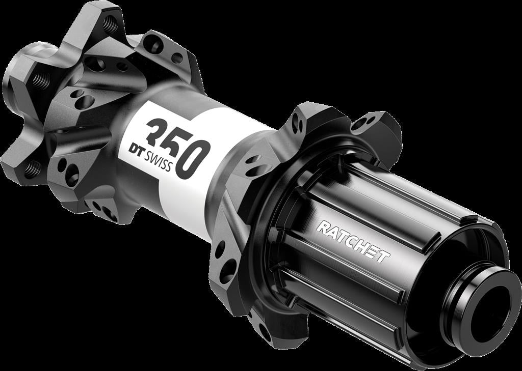 DT Swiss HR-Nabe 350 MTB Straightpull DB 148/12mm TA Bo.,IS 6-b , 28L, Shim. Li.