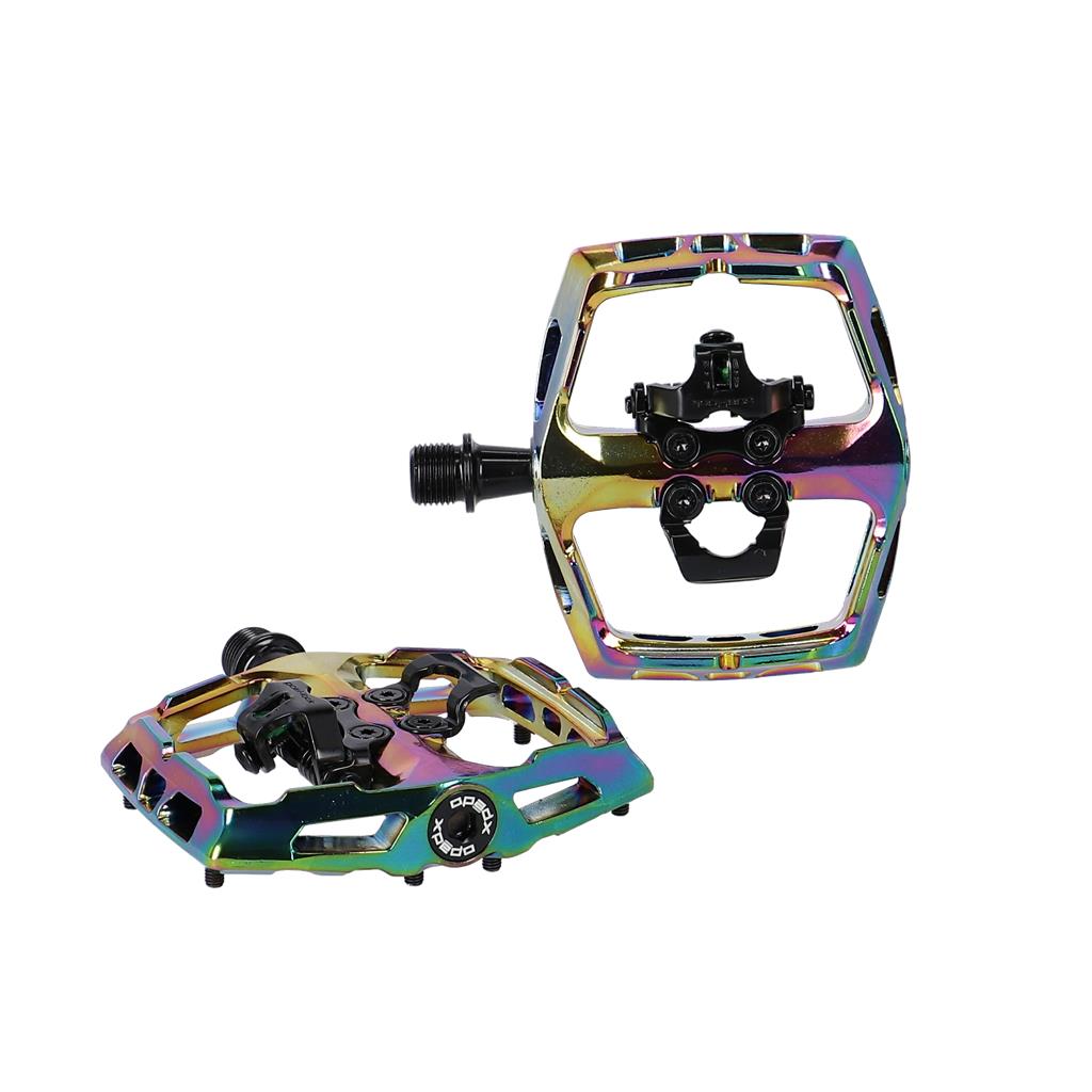 Xpedo Pedal Xpedo AMBIX oilslick, 9/16", einseitig XPC, XTF03AC