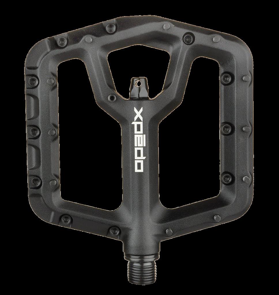 Xpedo Pedal Xpedo TRIDENT schwarz, 9/16", Plattform, XMX28AC