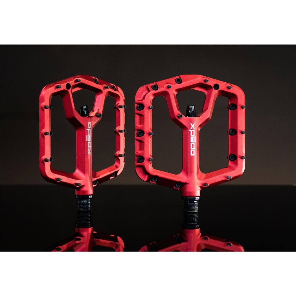 Xpedo Pedal Xpedo TRIDENT rot, 9/16", Plattform, XMX28AC