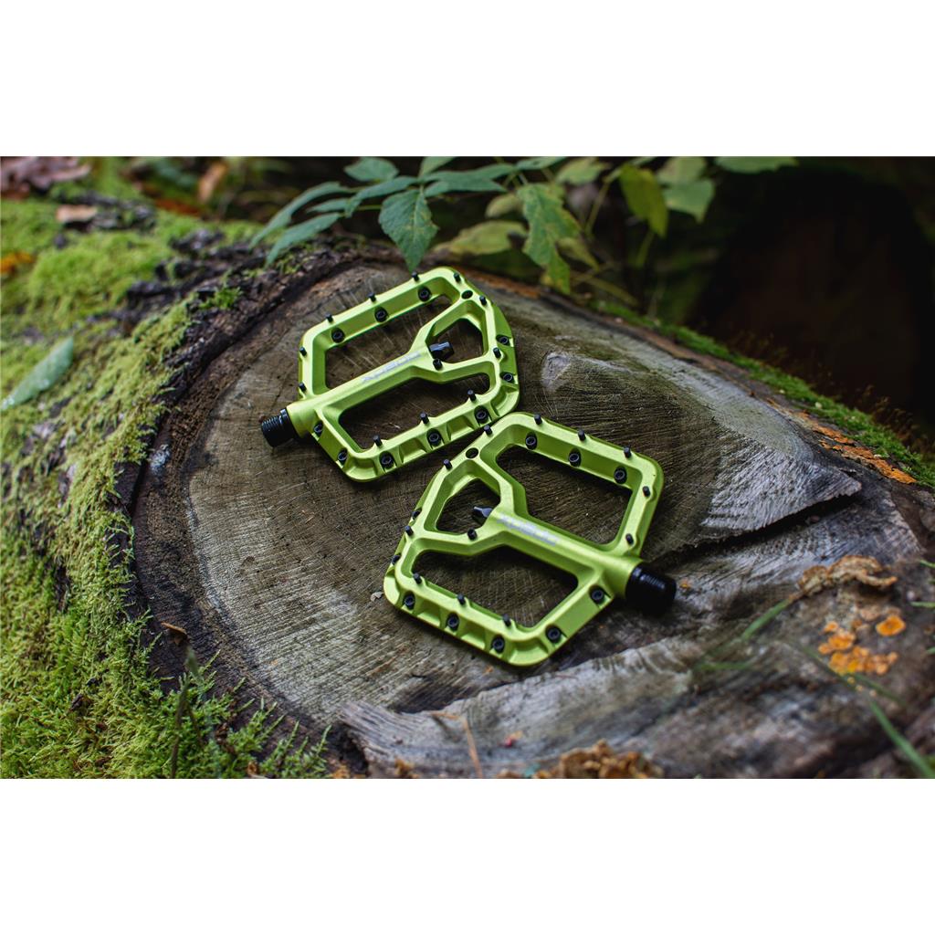 Xpedo Pedal Xpedo TRIDENT limegreen, 9/16", Plattform, XMX28AC