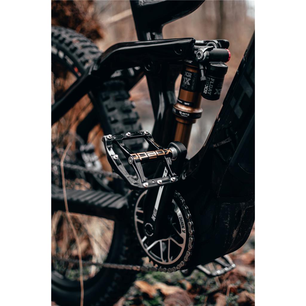 Xpedo Pedal Xpedo SPRY schwarz, 9/16", Plattform, XMX24MC