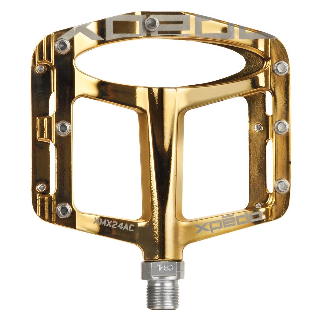 Xpedo Pedal Xpedo SPRY+ goldslick, 9/16", Plattform, XMX24AC
