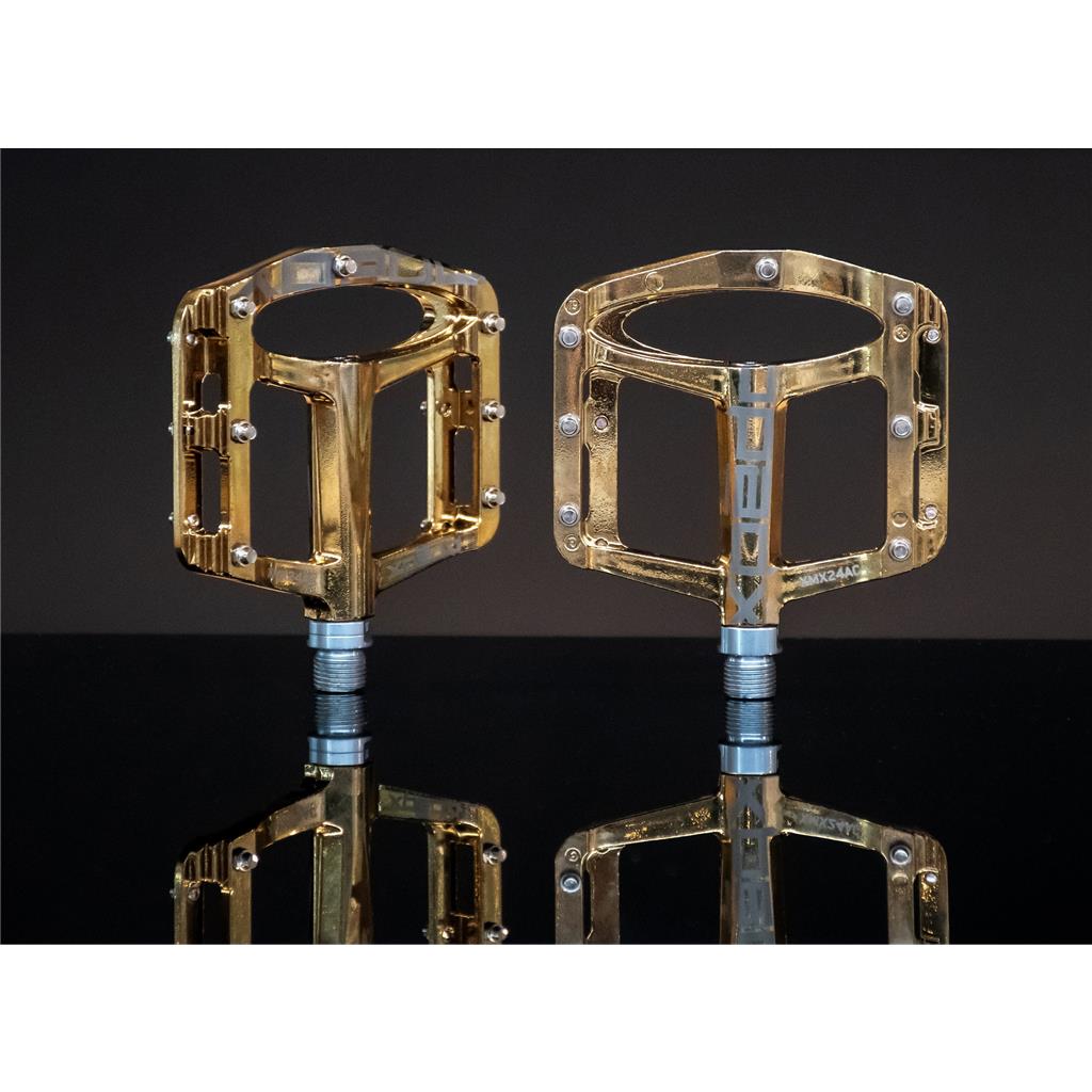 Xpedo Pedal Xpedo SPRY+ goldslick, 9/16", Plattform, XMX24AC