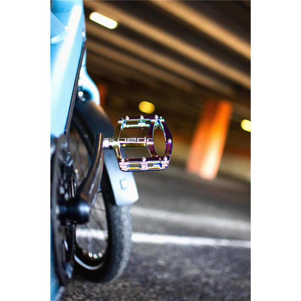 Xpedo Pedal Xpedo SPRY+ oilslick, 9/16", Plattform, XMX24AC