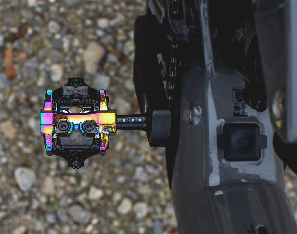 Xpedo Pedal Xpedo Clipless CXR oilslick, 9/16", zweiseitig XPT, XMF10AC