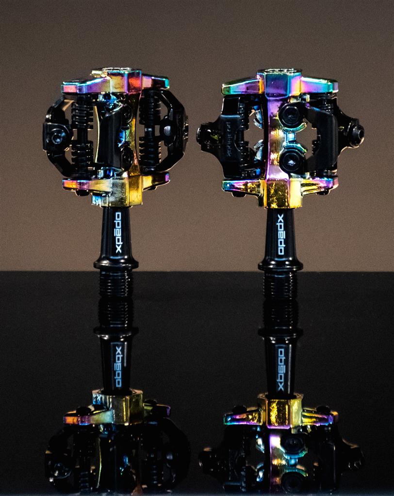 Xpedo Pedal Xpedo Clipless CXR oilslick, 9/16", zweiseitig XPT, XMF10AC