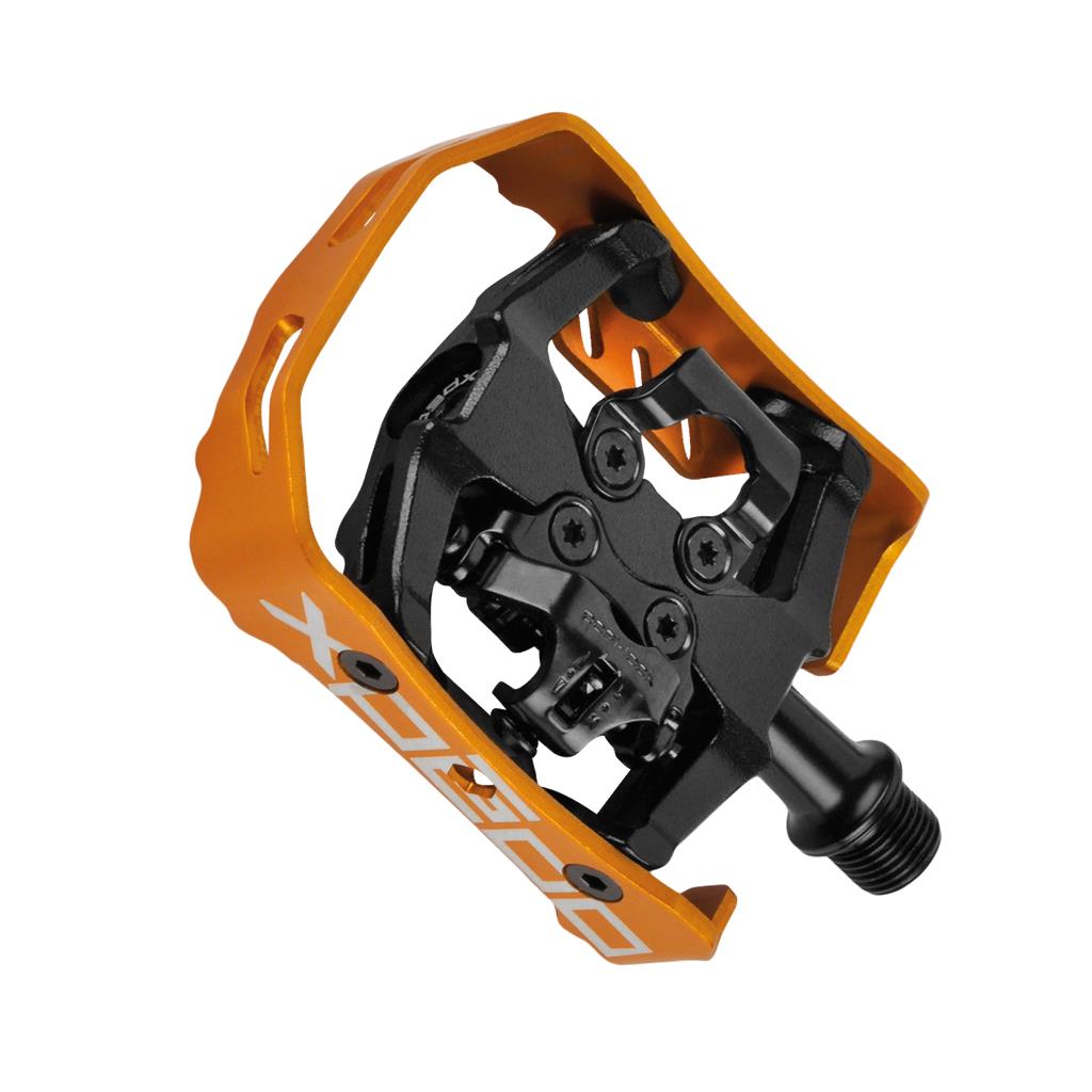 Xpedo Pedal Xpedo Clipless Milo sw/orange, 9/16", einseitig SPD, XCF13AC