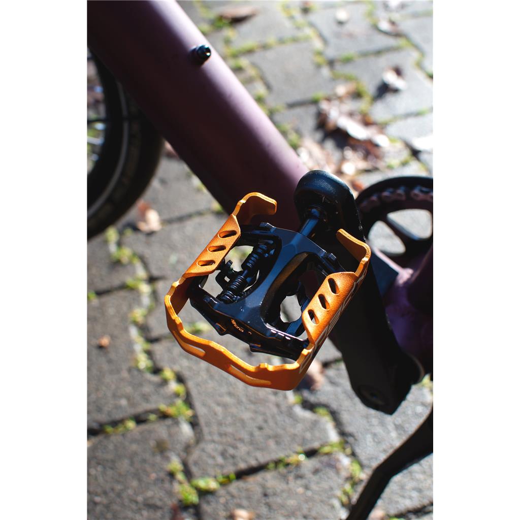 Xpedo Pedal Xpedo Clipless Milo sw/orange, 9/16", einseitig SPD, XCF13AC