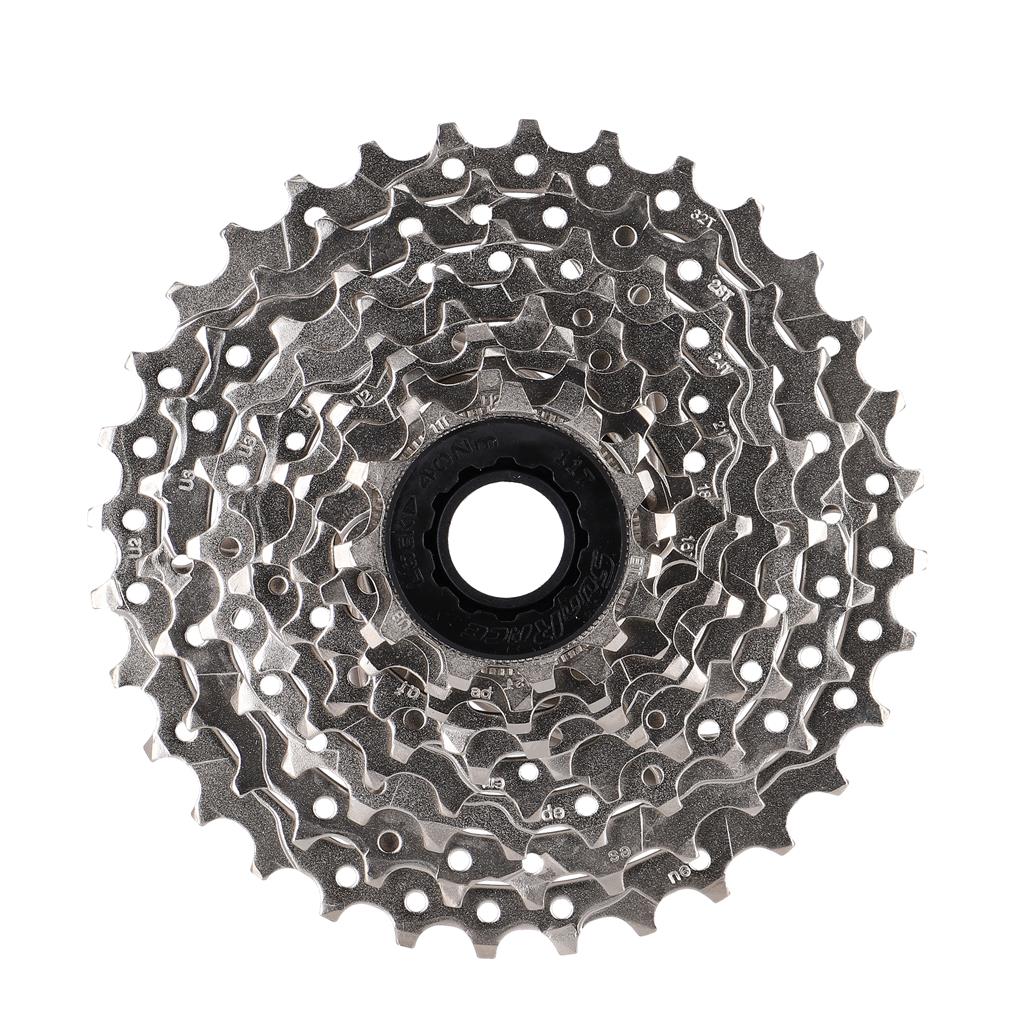 Sunrace Zahnkranz-Kassette SunRace CSM96 9-fach,11-32 Zähne,nickel