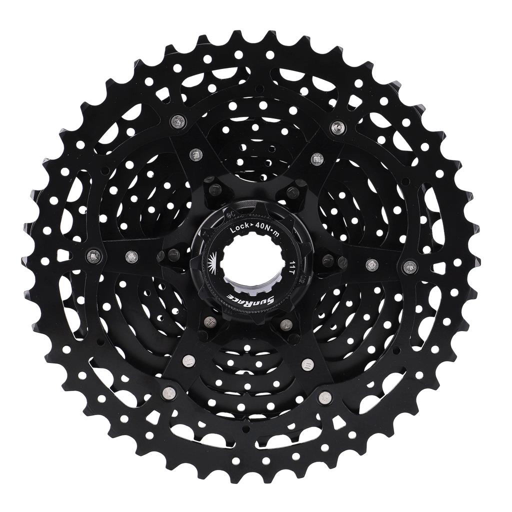 Sunrace Zahnkranz-Kassette SunRace CSMS3 10-fach,11-42 Zähne,schwarz