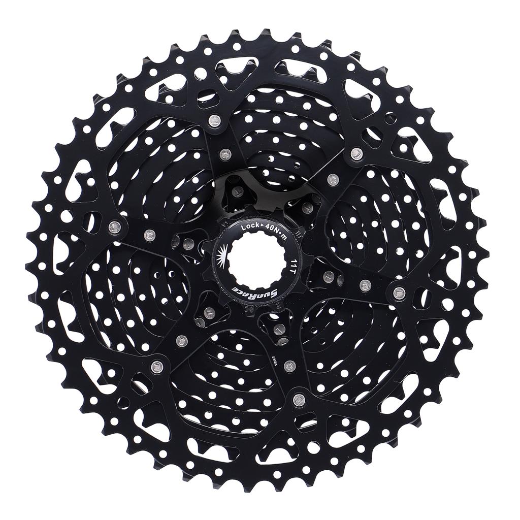 Sunrace Zahnkranz-Kassette SunRace CSMS8 11-fach,11-46 Zähne,schwarz