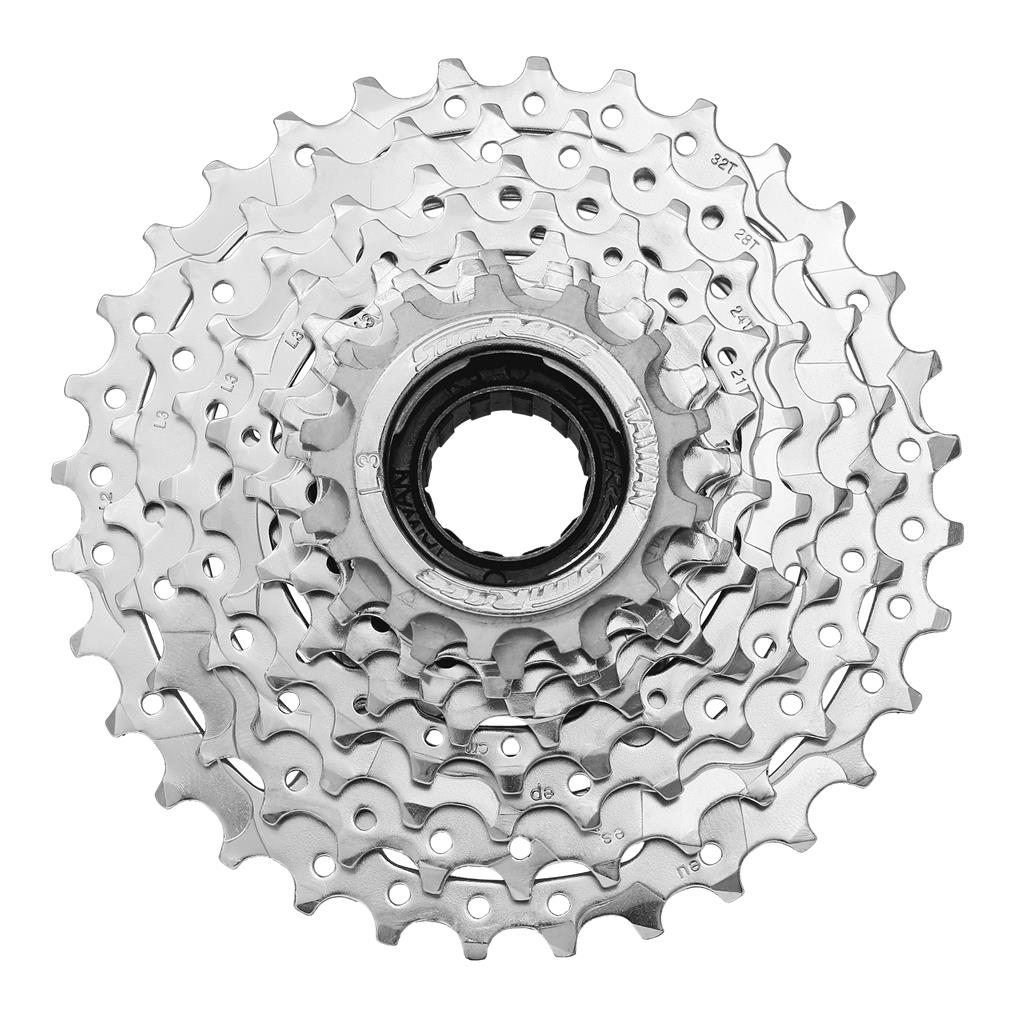 Sunrace Schraubkranz SunRace MFE90 9-fach,13-32 Zähne,chrom