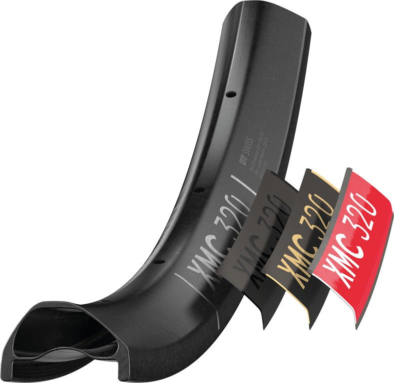 DT Swiss 27,5", Carbon, 28 Loch, 584-30, VL 6,5mm Felge DT Swiss XMC 320