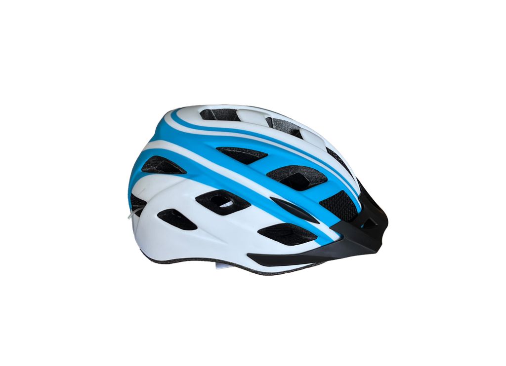 Strategic Helm Weiss / Blau 52-59 - Bikespecht