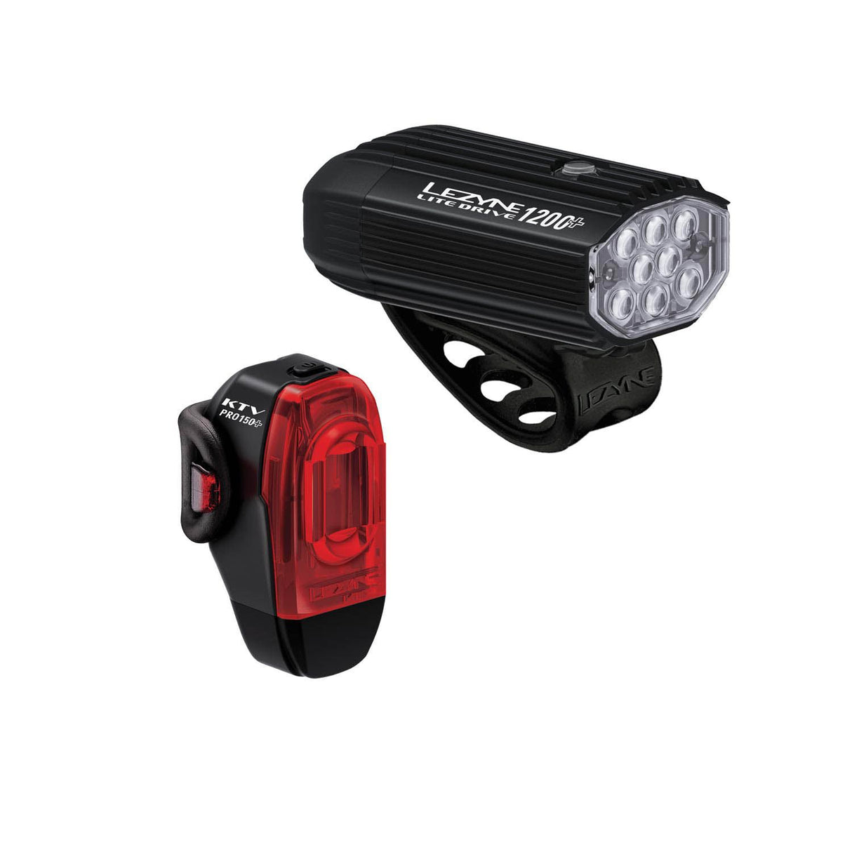 Lezyne Lite Drive 1200+/Ktv Pro+ Set