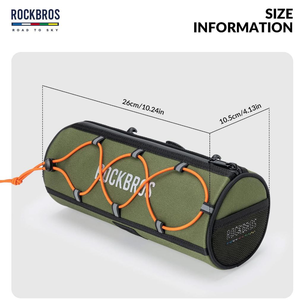 Rockbros Lenkertasche Drehver.Gr - Bikespecht