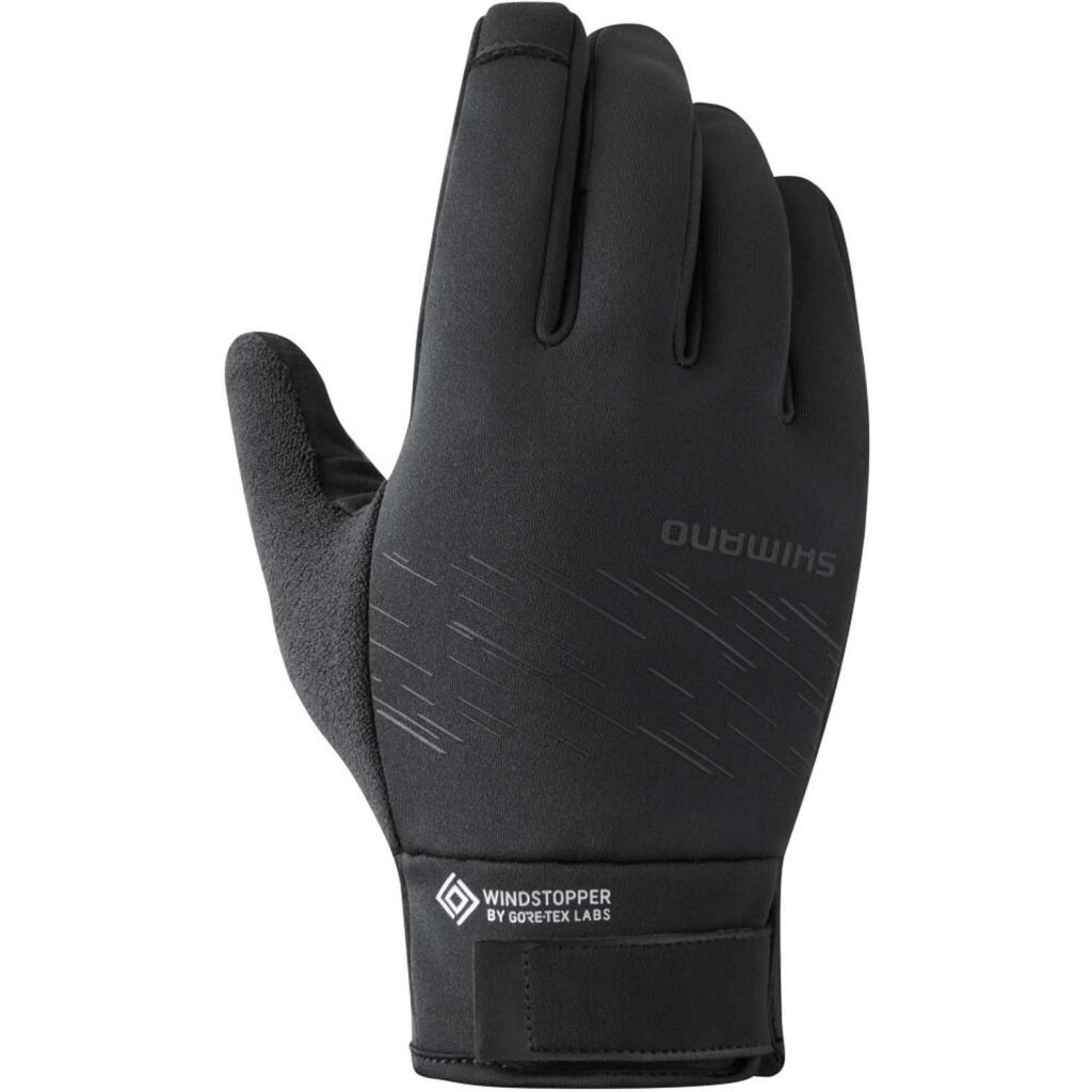 Shimano WINDSTOPPER Insulated Damen Fahrradhandschuhe schwarz