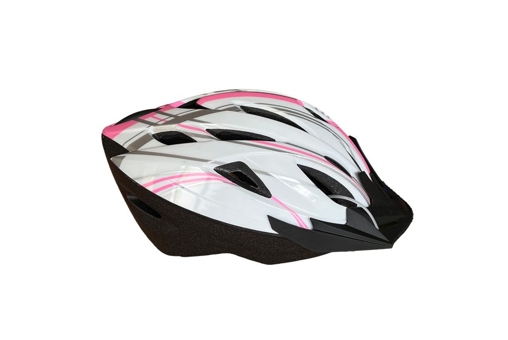 Strategic Helm Rose-Silber-Weiss 52-57 - Bikespecht