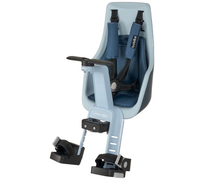Kindersitz Bobike Bobike Kindersitz Mini EXCLUSIVE Plus Frontsitz Denim Deluxe