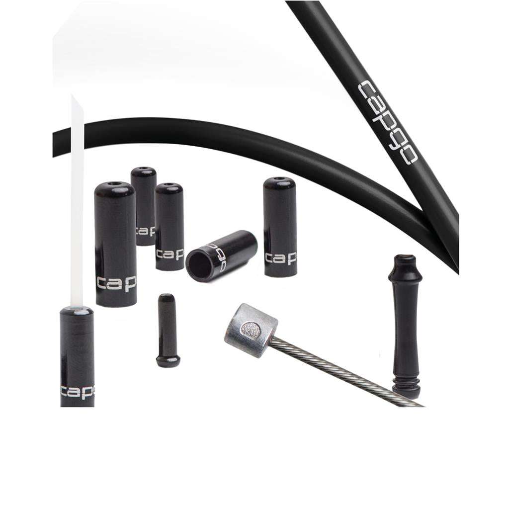 SchaltzSets Capgo OL Schaltset schwarz "1x lang" Shimano-Sram MTB 1x11 & 1x12 oder E-Bike