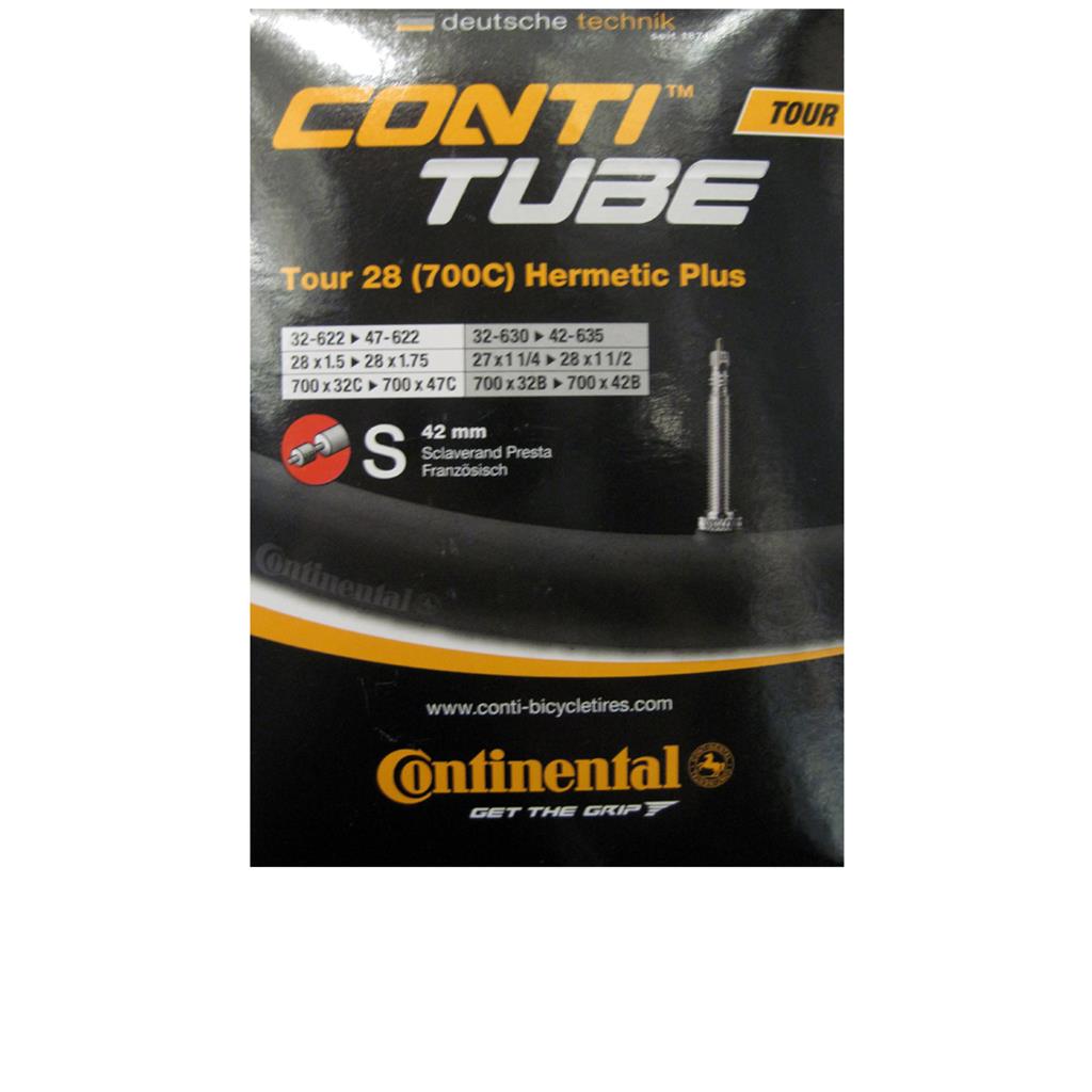 Schl Trek-Cr Continental Schlauch ATB Tour S42 Hermetic Plus 32-622>47-622