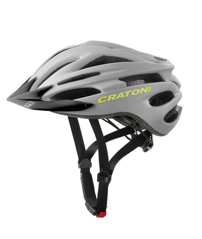 Cratoni Fahrradhelm Pacer (MTB) grau matt, Gr. S/M (54-58cm)