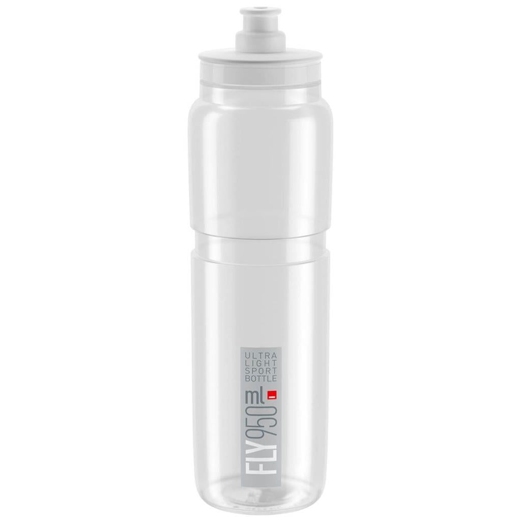 Trinkflaschen Elite Fly Elite 950ml Transp-Grau