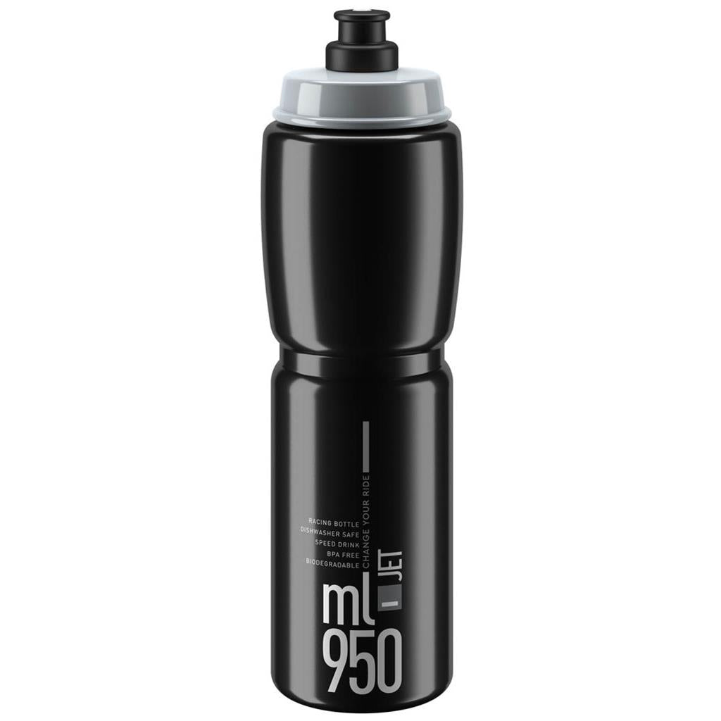 Trinkflaschen Elite Jet Black 950ml