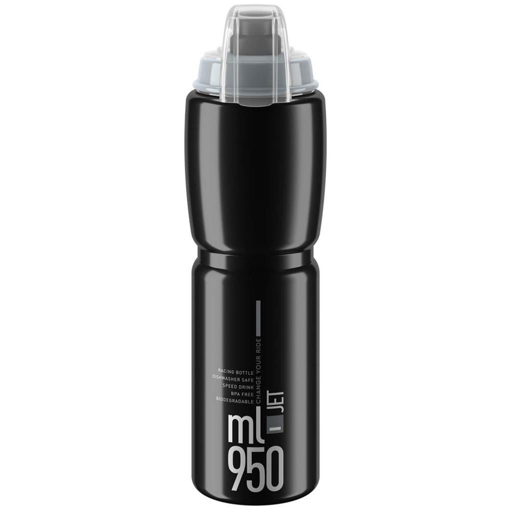 Trinkflaschen Elite Jet Plus Black 950ml