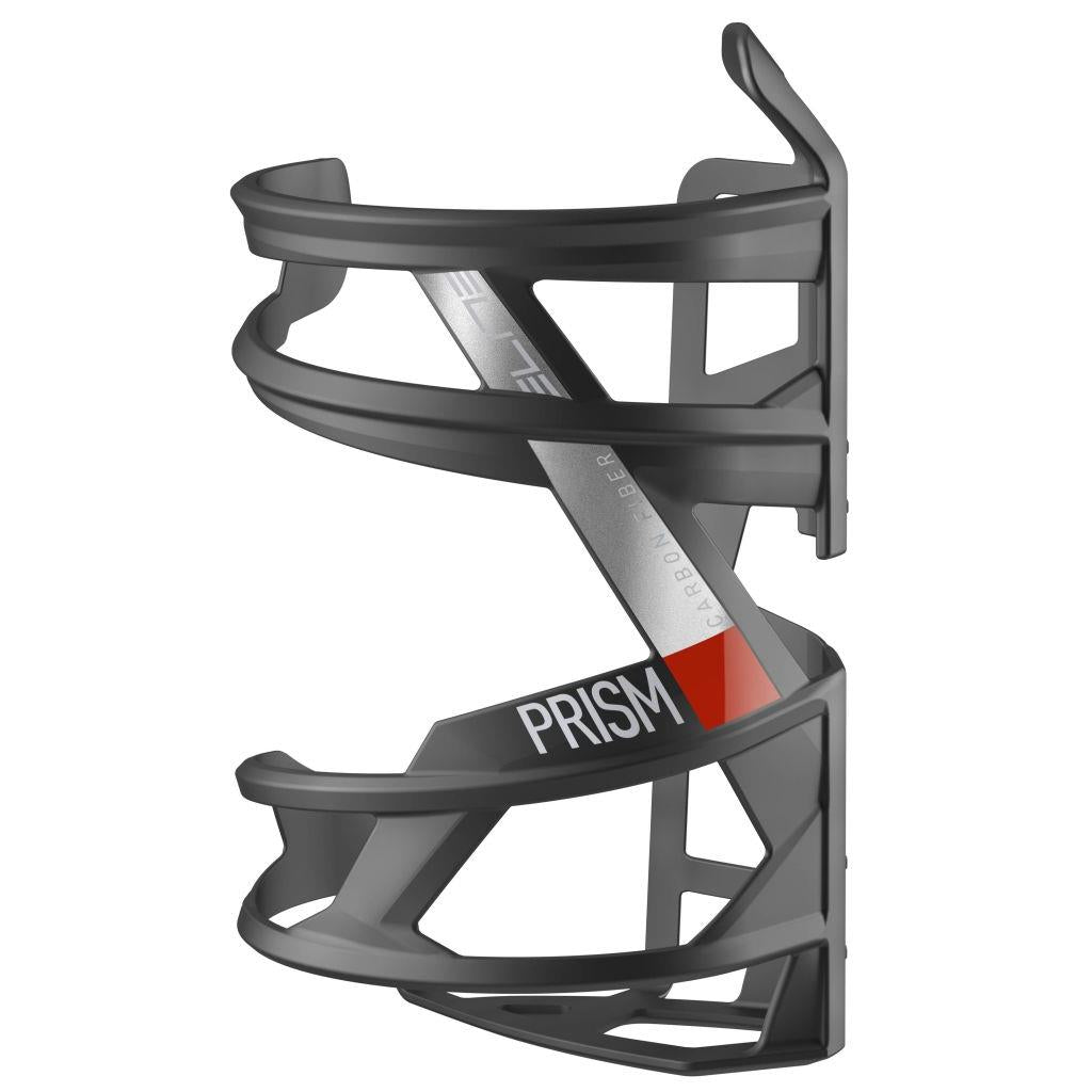 Flaschenhalter Elite Prism Links Carb Matt Rot