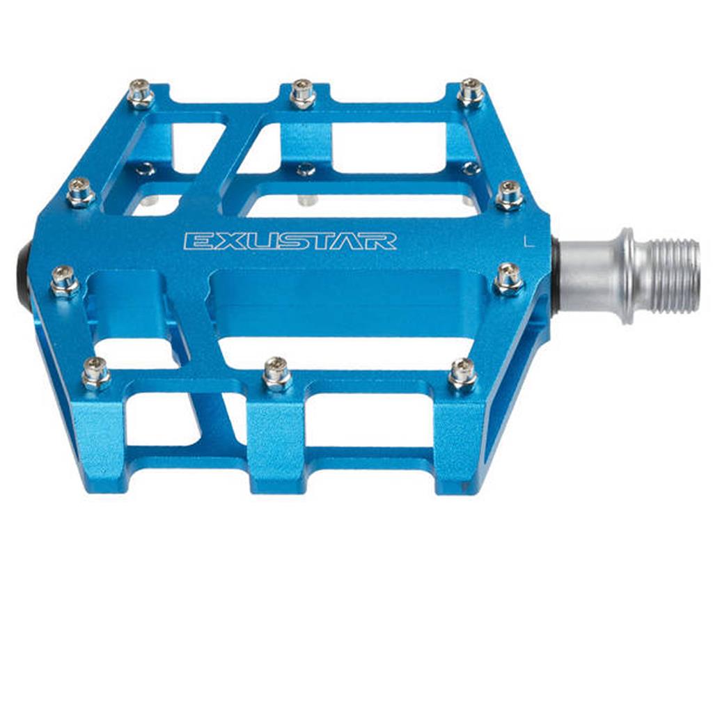 Trail SPD-BMX Exustar Pedal MTB-BMX E-PB525 Plattform blau