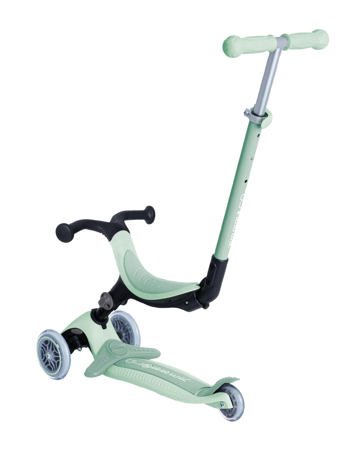 Globber pistazie, 120/80mm Scooter Globber Go-Up Foldable Plus Eco