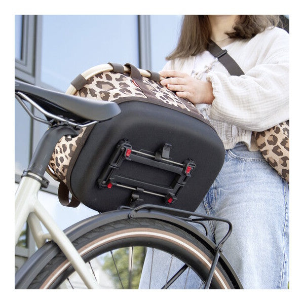 KLICKfix Reisenthel GT Uniklip 2 Fahrradkorb - leo macchiato