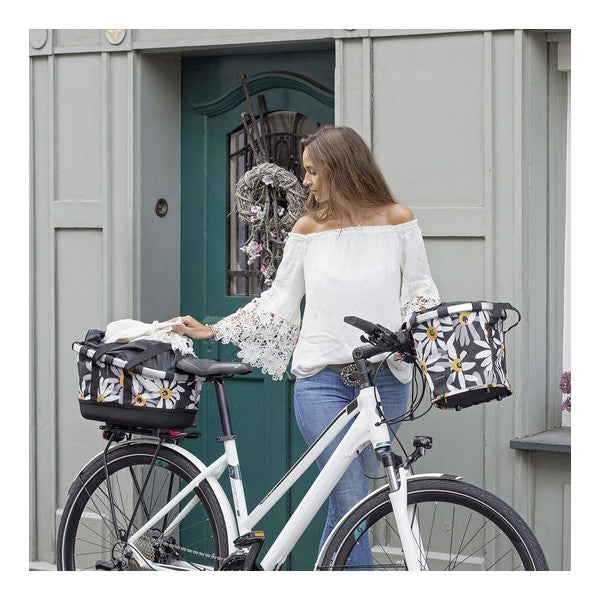 KLICKfix Reisenthel GT Uniklip 2 Fahrradkorb - leo macchiato