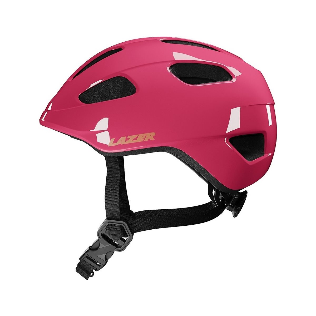 Lazer Helm Nutz 2.0 KinetiCore Kids & Junior Fuchsia Pink Unisize 50-56 cm