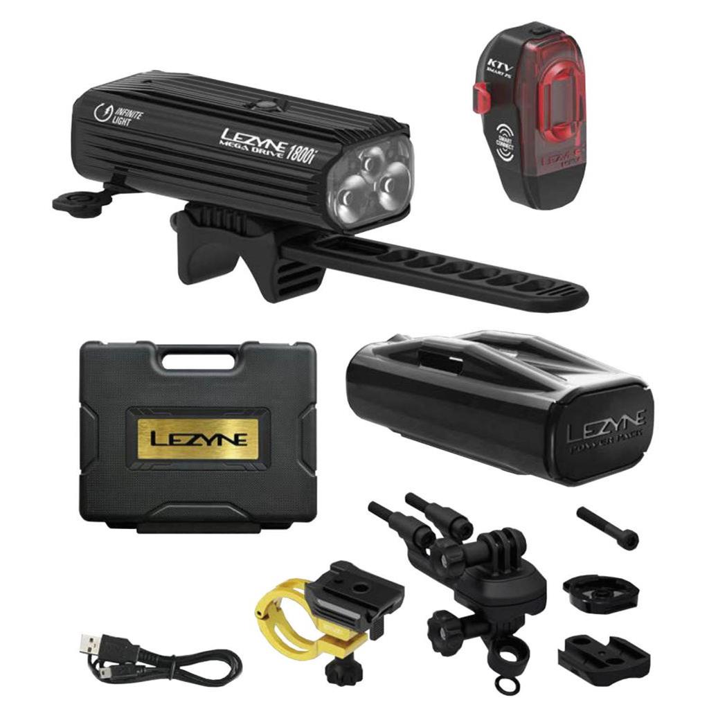 Beleuchtung und Zubehör Lezyne Mega Drive 1800I Loaded Pro