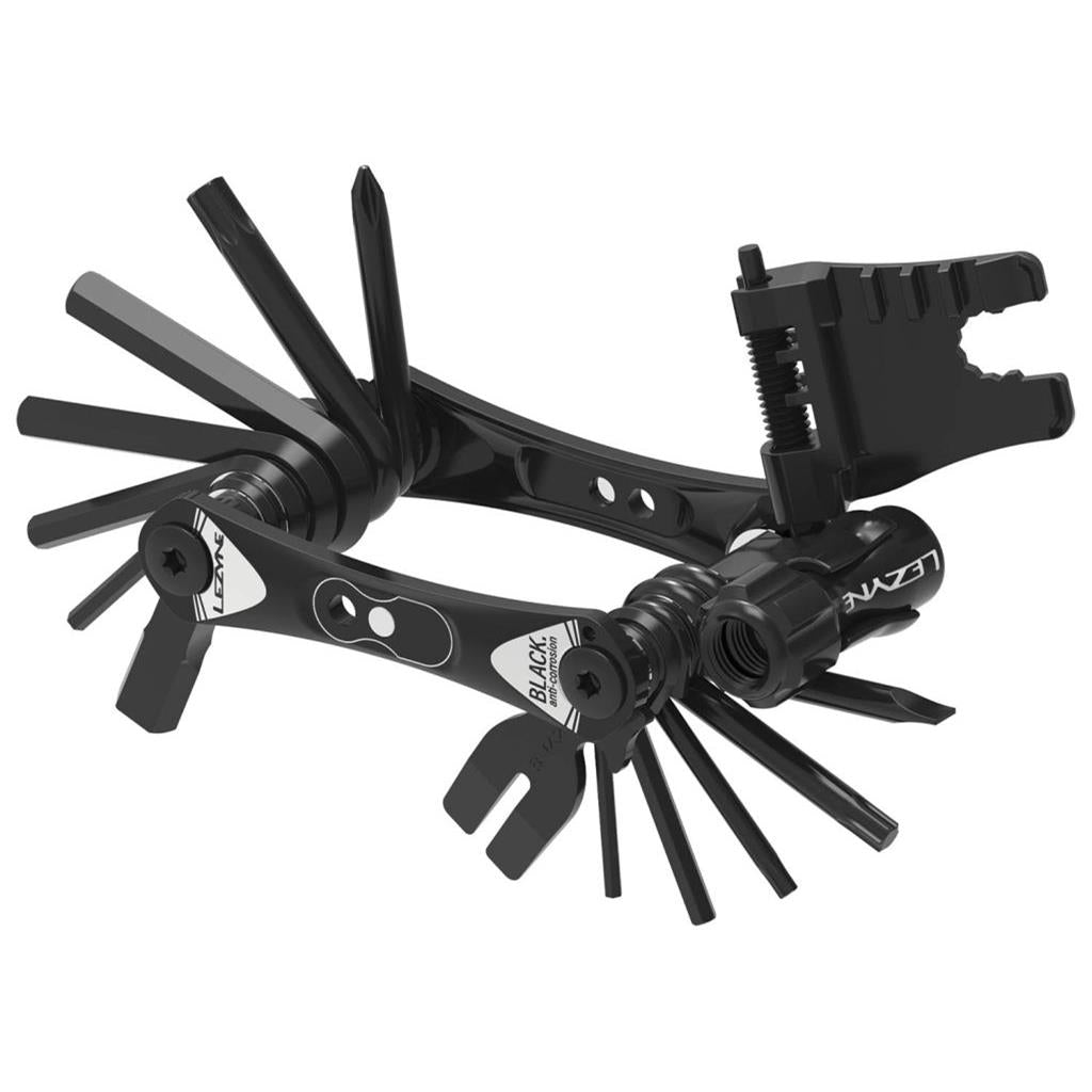 Multifunktions-Werkzeug Lezyne Rap Ii 25 Co2 Schwarz