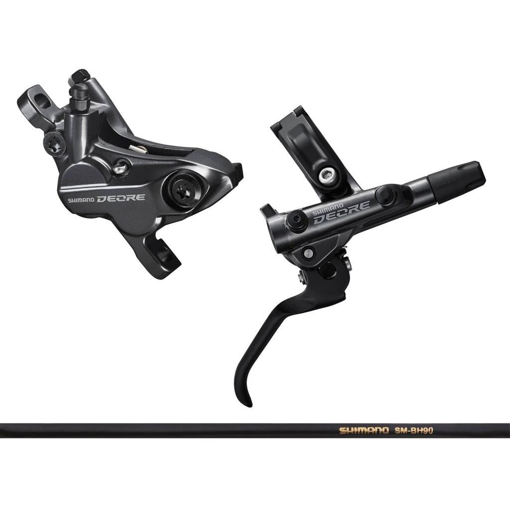 Bremsen hinten Shimano Disc-Set HR Deore M6120 4-K